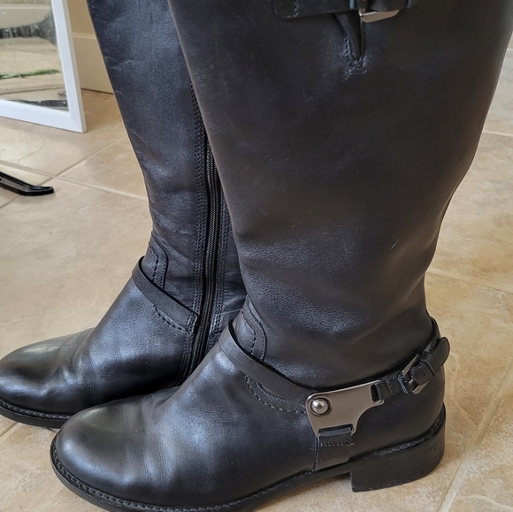 Ecco Shoes Ecco Leather Mid Calf Riding Boots Poshmark